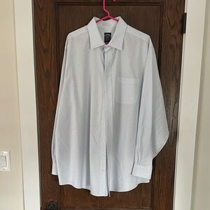 Brooks Brothers Classic Windowpane Men's Dress Shirt - 18 36/37